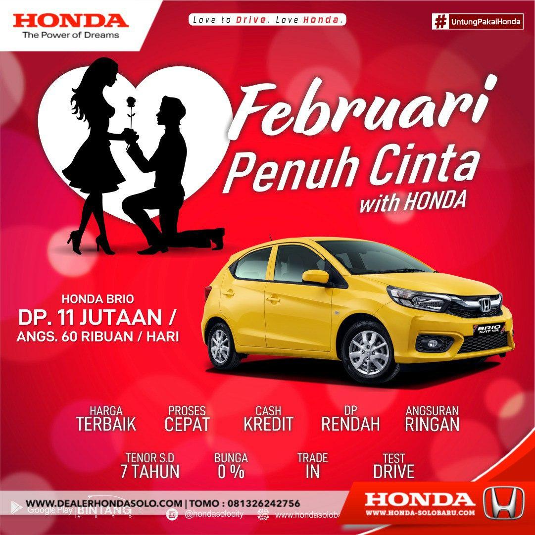 Februari Penuh Cinta With Honda Di Dealer Honda Solo